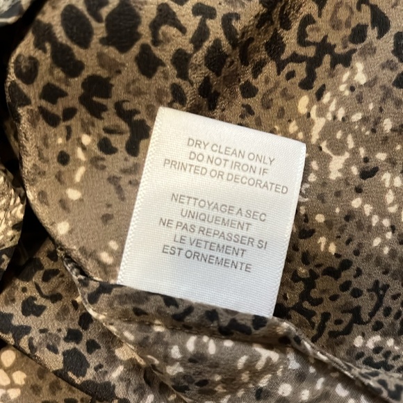 Joie 100% Silk Snake Print Pocket Cami Size Medium - Picture 13 of 14